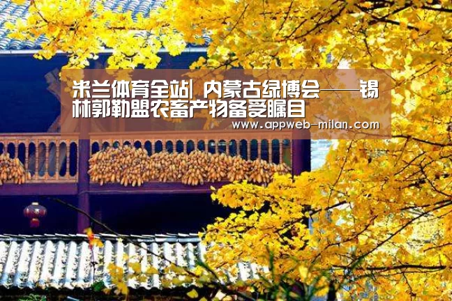 米兰体育全站|
内蒙古绿博会——锡林郭勒盟农畜产物备受瞩目