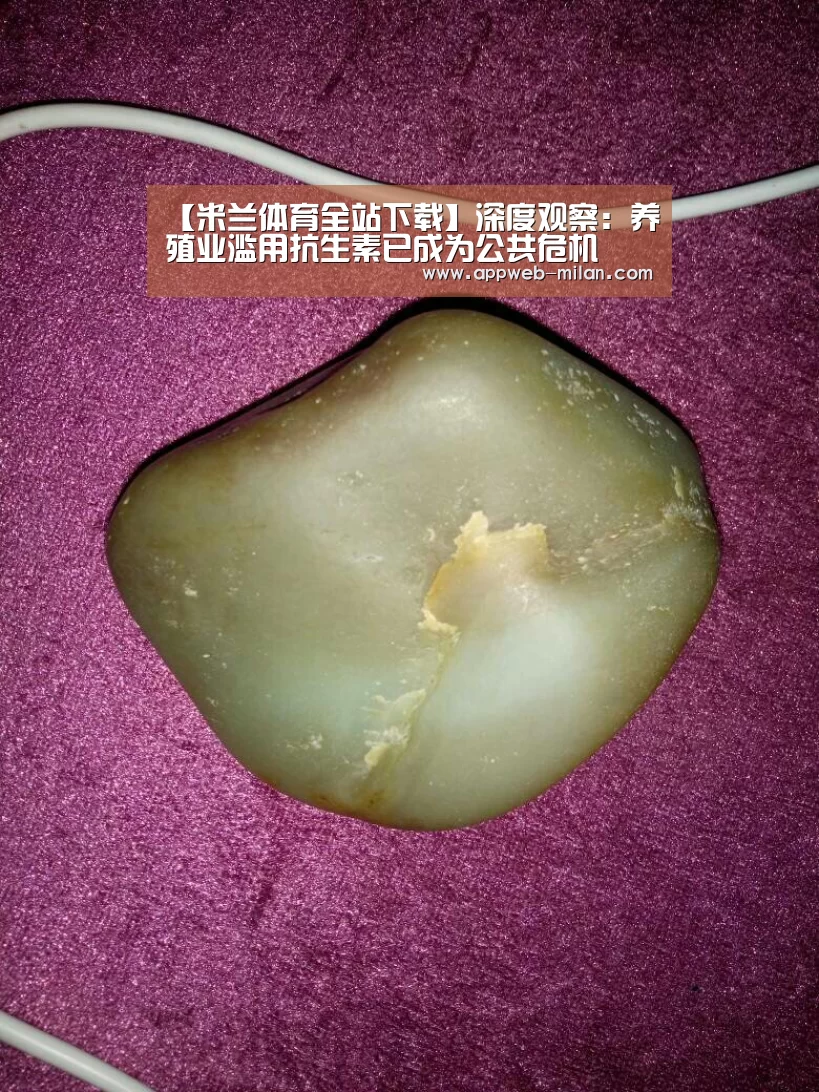 【米兰体育全站下载】深度观察：养殖业滥用抗生素已成为公共危机